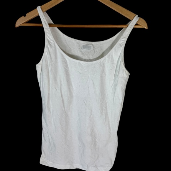 Dolce & Gabbana Intimo White Cotton Tank Top Sz (Italy) XL